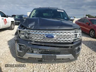 2019 Ford Expedition Platinum with VIN 1FMJU1LT9KEA34962, listed as a Copart auction lot 81059904 with 136,142 mi miles and Salvage Title. Bid and sale history available at carsss.com. Image 5.