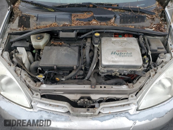 2003 Toyota Prius z VIN JT2BK18U430088533, wystawiony jako Copart lot #56091295 z przebiegiem 112 210 mil mil oraz Czysty tytuł • Clean title. Historia ofert i sprzedaży dostępna na DreamBid. Obrazek 11.