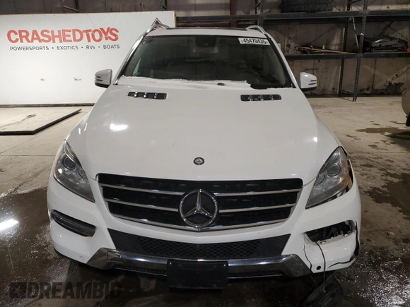 2014 Mercedes-Benz M 350 with VIN 4JGDA2EB2EA286578, listed as a Copart auction lot 45470435 with 121,968 mi miles and Salvage Title. Bid and sale history available at DreamBid. Image 5.