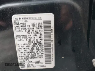 2010 Nissan Rogue S with VIN JN8AS5MT9AW014630, listed as a IAAI auction lot 41903957 with 187,199 mi miles and . Bid and sale history available at carsss.com. Image 9.