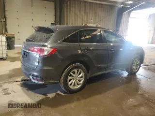 2016 Acura RDX Tech Pkg with VIN 5J8TB4H59GL002757, listed as a Copart auction lot 48546155 with 77,590 mi miles and Salvage Title. Bid and sale history available at carsss.com. Image 3.