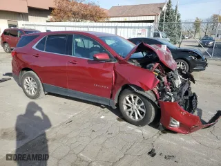 2020 Chevrolet Equinox LT with VIN 2GNAXJEV6L6126411, listed as a Copart auction lot 78169094 with 34,136 mi miles and Salvage Title. Bid and sale history available at carsss.com. Image 4.