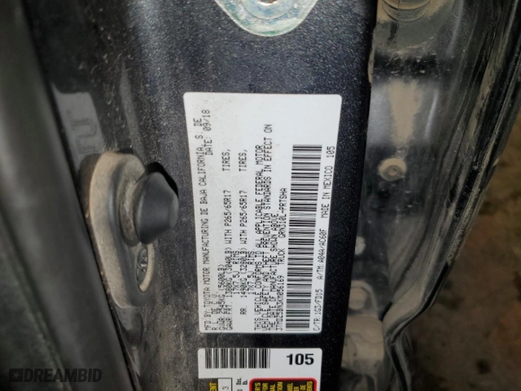 2019 Toyota Tacoma 4WD SR5 with VIN 3TMDZ5BN3KM056169, listed as a Copart auction lot 45975545 with 99,513 mi miles and Salvage Title. Bid and sale history available at carsss.com. Image 14.