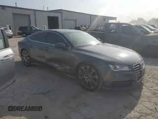 2014 Audi A7 Prestige with VIN WAU2MAFC1EN016333, listed as a Copart auction lot 60252195 with 127,054 mi miles and Clean title. Bid and sale history available at DreamBid. Image 4.