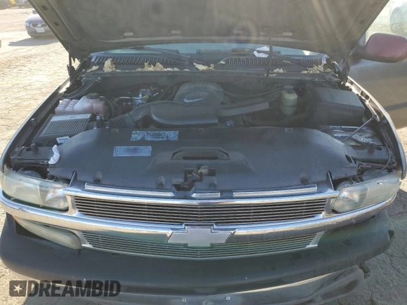 2002 Chevrolet Tahoe LT with VIN 1GNEC13T22R263962, listed as a Copart auction lot 72726674 with 258,148 mi miles and Salvage Title. Bid and sale history available at carsss.com. Image 13.