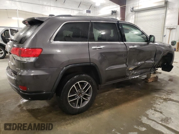 2019 Jeep Grand Cherokee Limited with VIN 1C4RJFBGXKC809637, listed as a Copart auction lot 52807625 with 71,894 mi miles and Salvage Title. Bid and sale history available at carsss.com. Image 3.