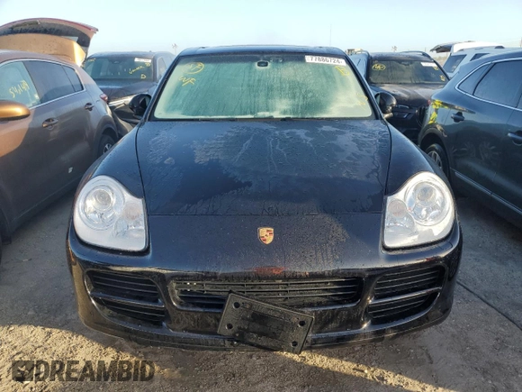 2006 Porsche Cayenne with VIN WP1AA29P56LA26175, listed as a Copart auction lot 77886724 with 60,664 mi miles and Salvage Title. Bid and sale history available at carsss.com. Image 5.