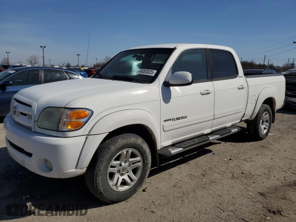 2004 Toyota Tundra Limited with VIN 5TBDT48154S446251, listed as a Copart auction lot 49383025 with 222,206 mi miles and Salvage Title. Bid and sale history available at DreamBid. Image 1.
