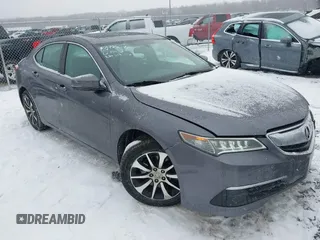 2017 Acura TLX with VIN 19UUB1F34HA001890, listed as a IAAI auction lot 41339623 with 64,434 mi miles. Bid and sale history available at carsss.com. Image 1.