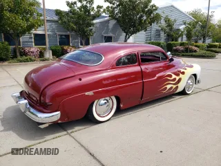 1950 Mercury Monterey z VIN 507L2772LM, wystawiony jako Copart lot #52459435 z przebiegiem 8648 mil mil oraz Tytuł czysty. Historia ofert i sprzedaży dostępna na DreamBid. Obrazek 3.