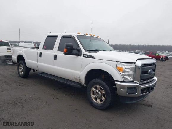 2015 Ford Super Duty F-250 SRW Lariat with VIN 1FT7W2B6XFEA06507, listed as a IAAI auction lot 41474246 with 185,267 mi miles. Bid and sale history available at carsss.com. Image 1.