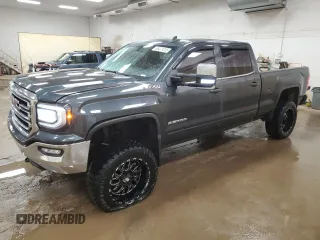 2017 GMC Sierra 1500 SLE with VIN 3GTU2MEC1HG283845, listed as a Copart auction lot 46471315 with 182,861 mi miles and Clean Title. Bid and sale history available at DreamBid. Image 1.