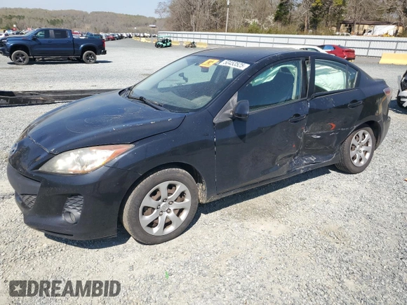2013 Mazda 3 i SV with VIN JM1BL1TF1D1729453, listed as a Copart auction lot 50453525 with 175,441 mi miles and Salvage title. Bid and sale history available at DreamBid. Image 1.