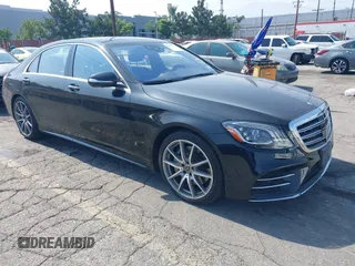 2019 Mercedes-Benz S 560 z VIN WDDUG8DB1KA453831, wystawiony jako IAAI lot #42443431 z przebiegiem 114 045 mil mil oraz . Historia ofert i sprzedaży dostępna na DreamBid. Obrazek 1.