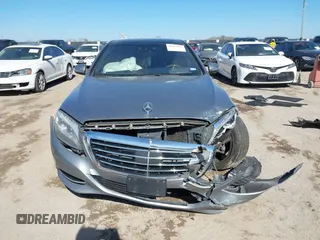 2015 Mercedes-Benz S-Class S 550 with VIN WDDUG8CB7FA072704, listed as a IAAI auction lot 41473437 with 1 mi miles. Bid and sale history available at carsss.com. Image 12.