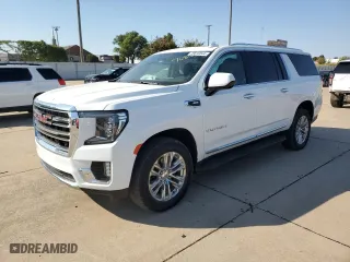 2022 GMC Yukon XL SLT with VIN 1GKS2GKD4NR277656, listed as a Copart auction lot 76816844 with 50,999 mi miles and Salvage Title. Bid and sale history available at carsss.com. Image 1.