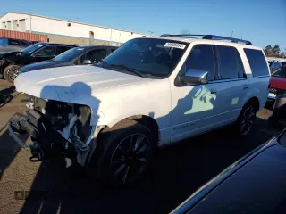 2016 Lincoln Navigator Reserve z VIN 5LMJJ2LT1GEL00395, wystawiony jako Copart lot #46605355 z przebiegiem 68 905 mil mil oraz Szkoda całkowita • Salvage title. Historia ofert i sprzedaży dostępna na DreamBid. Obrazek 1.