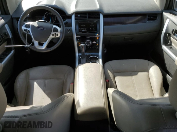 2013 Ford Edge Limited with VIN 2FMDK3KC4DBE02723, listed as a Copart auction lot 52996895 with 46,633 mi miles and Salvage Title. Bid and sale history available at DreamBid. Image 8.