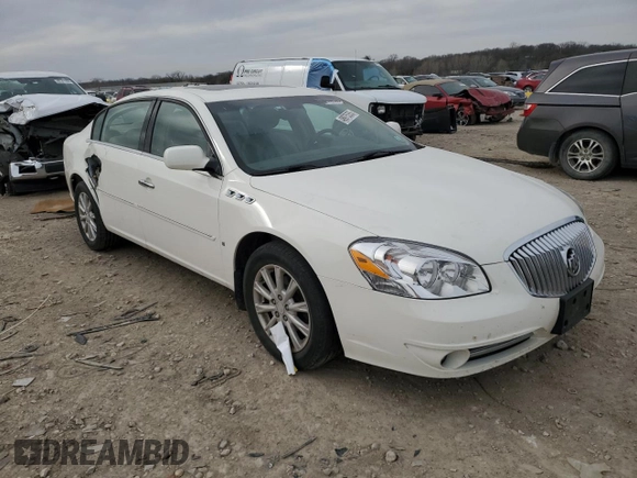 2010 Buick Lucerne CXL with VIN 1G4HC5EM6AU106722, listed as a Copart auction lot 48975355 with 51,444 mi miles and Salvage Title. Bid and sale history available at DreamBid. Image 4.