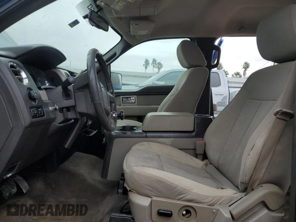 2009 Ford F-150 XL with VIN 1FTRW14839KB36488, listed as a Copart auction lot 44341515 with 243,748 mi miles and Salvage Title. Bid and sale history available at DreamBid. Image 7.