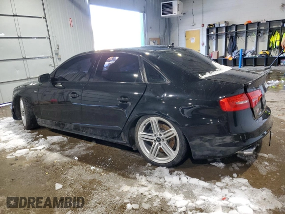 2014 Audi S4 Premium Plus with VIN WAUDGAFL9EA049975, listed as a Copart auction lot 44577865 with 138,743 mi miles and Salvage Title. Bid and sale history available at carsss.com. Image 2.