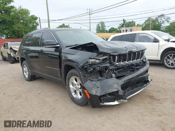 2021 Jeep Grand Cherokee Limited with VIN 1C4RJKBG5M8125173, listed as a IAAI auction lot 42457321 with 35,751 mi miles and . Bid and sale history available at DreamBid. Image 1.