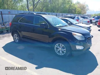 2016 Chevrolet Equinox LT with VIN 2GNFLFEK8G6295145, listed as a IAAI auction lot 42172224 with 147,282 mi miles and . Bid and sale history available at carsss.com. Image 1.