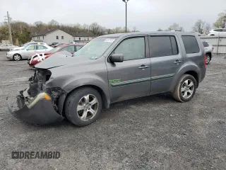 2012 Honda Pilot EX-L with VIN 5FNYF4H67CB020575, listed as a Copart auction lot 52577515 with 0 mi miles and Salvage Title. Bid and sale history available at carsss.com. Image 1.