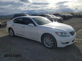 2010 Lexus LS 460 L with VIN JTHDL5EF4A5001156, listed as a Copart auction lot 82162473 with 100,322 mi miles and Salvage title. Bid and sale history available at DreamBid. Image 4.