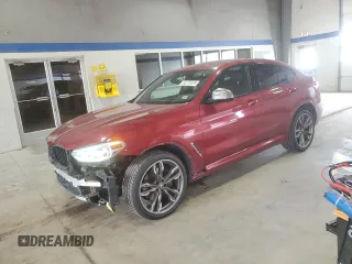 2019 BMW X4 M40i z VIN 5UXUJ5C52KLA93450, wystawiony jako Copart lot #52275975 z przebiegiem 79 810 mil mil oraz Szkody całkowita. Historia ofert i sprzedaży dostępna na DreamBid. Obrazek 1.
