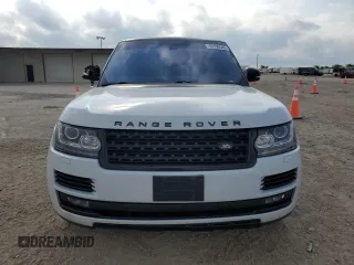 2016 Land Rover Range Rover HSE with VIN SALGS2KFXGA260327, listed as a Copart auction lot 53199585 with 111,970 mi miles and Salvage title. Bid and sale history available at DreamBid. Image 5.