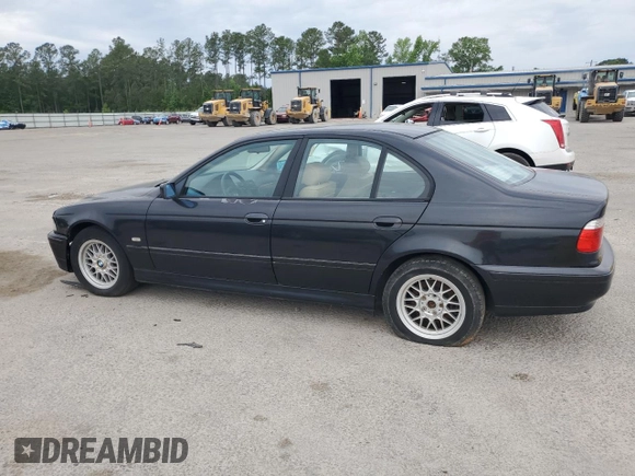 2001 BMW 5 Series 525i with VIN WBADT43471GF58824, listed as a Copart auction lot 56103395 with Not provided miles and Clean title. Bid and sale history available at DreamBid. Image 2.
