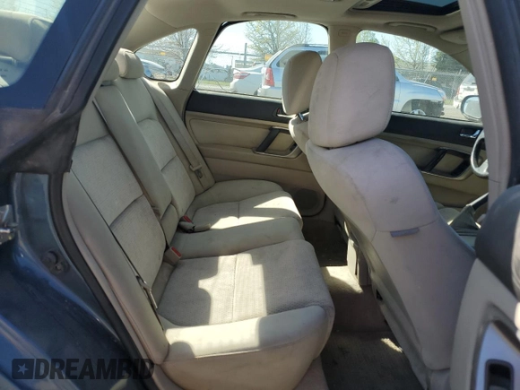 2006 Subaru Legacy Special z VIN 4S3BL626X67220587, wystawiony jako Copart lot #53585095 z przebiegiem 191 822 mil mil oraz Szkoda całkowita • Salvage title. Historia ofert i sprzedaży dostępna na DreamBid. Obrazek 10.