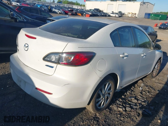 2012 Mazda 3 i Touring z VIN JM1BL1V78C1655923, wystawiony jako IAAI lot #42032857 z przebiegiem 164 495 mil mil oraz . Historia ofert i sprzedaży dostępna na DreamBid. Obrazek 4.