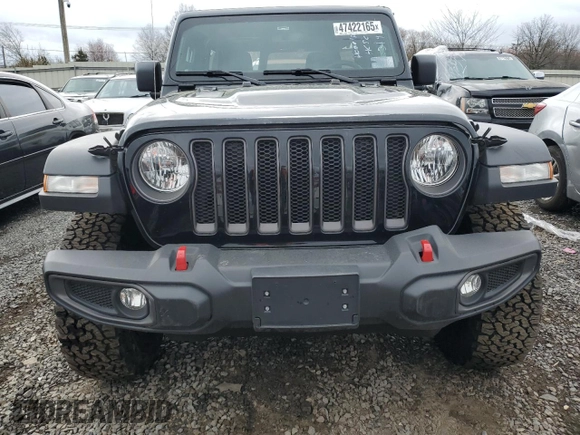 2023 Jeep Wrangler Rubicon with VIN 1C4HJXFG8PW653101, listed as a Copart auction lot 47422165 with 13,532 mi miles and Salvage title. Bid and sale history available at DreamBid. Image 5.