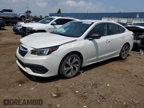 2021 Subaru Legacy z VIN 4S3BWAB68M3006146, wystawiony jako Copart lot #59918845 z przebiegiem 107 494 mil mil oraz Szkoda całkowita • Salvage title. Historia ofert i sprzedaży dostępna na DreamBid. Obrazek 1.