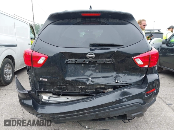 2019 Nissan Pathfinder Platinum with VIN 5N1DR2MM9KC627146, listed as a IAAI auction lot 42443000 with 100,762 mi miles and . Bid and sale history available at DreamBid. Image 16.