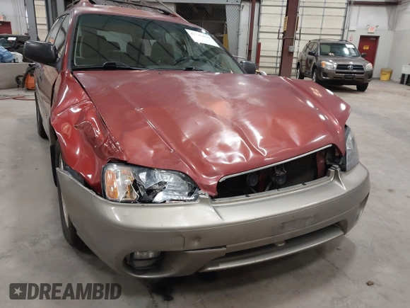 2003 Subaru Legacy Outback with VIN 4S3BH665137641063, listed as a IAAI auction lot 42343615 with 90,602 mi miles and . Bid and sale history available at DreamBid. Image 14.