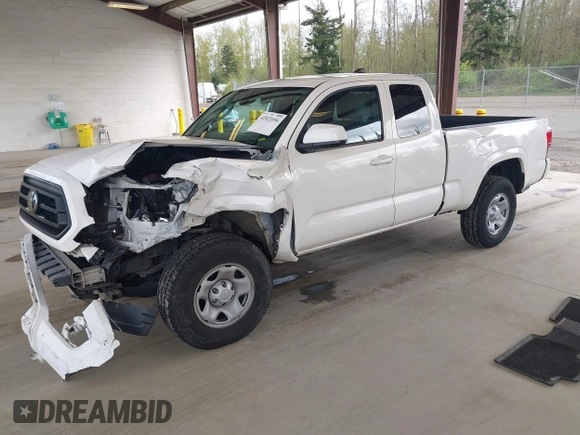 2021 Toyota Tacoma SR с VIN 3TYRX5GN8MT005858, выставлен на аукционе IAAI как лот 42022056 с пробегом 59 608 миль миль и . История ставок и продаж доступна на DreamBid. Изображение 18.