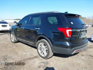 2016 Ford Explorer Limited with VIN 1FM5K7F89GGA17043, listed as a IAAI auction lot 41677190 with 142,030 mi miles and . Bid and sale history available at DreamBid. Image 3.
