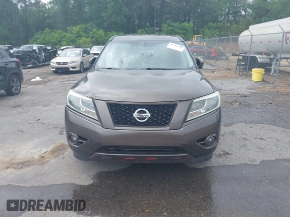 2015 Nissan Pathfinder S with VIN 5N1AR2MN0FC622662, listed as a IAAI auction lot 42116398 with 172,935 mi miles. Bid and sale history available at carsss.com. Image 12.