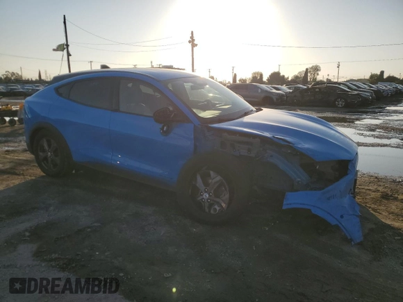2023 Ford Mustang Mach-E Select with VIN 3FMTK1RM0PMA41668, listed as a Copart auction lot 42788025 with 24,090 mi miles and Salvage Title. Bid and sale history available at DreamBid. Image 4.