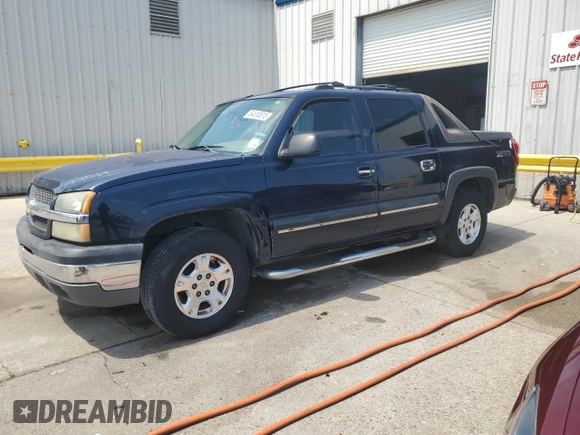2004 Chevrolet Avalanche with VIN 3GNEC12T34G171585, listed as a Copart auction lot 54310515 with 262,495 mi miles and Salvage title. Bid and sale history available at DreamBid. Image 1.
