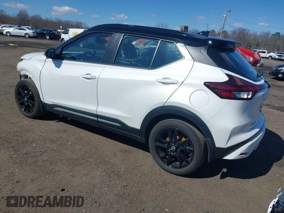2023 Nissan Kicks SR with VIN 3N1CP5DV6PL473400, listed as a IAAI auction lot 41751167 with 23,539 mi miles. Bid and sale history available at carsss.com. Image 3.