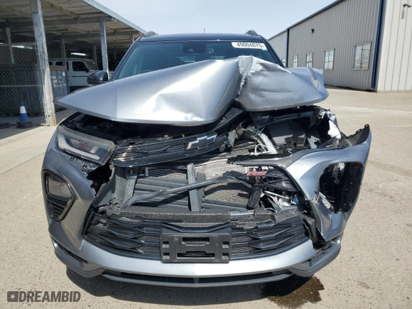 2021 Chevrolet TrailBlazer RS with VIN KL79MTSL1MB093364, listed as a Copart auction lot 49004075 with 69,734 mi miles and Salvage Title. Bid and sale history available at carsss.com. Image 5.