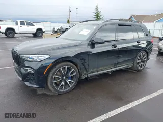 2019 BMW X7 xDrive50i with VIN 5UXCX4C58KLS35818, listed as a IAAI auction lot 41750098 with 69,661 mi miles. Bid and sale history available at carsss.com. Image 20.