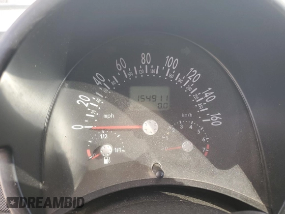 2000 Volkswagen Beetle GLX with VIN 3VWDD21C5YM450131, listed as a Copart auction lot 78421784 with 154,911 mi miles and Salvage title. Bid and sale history available at DreamBid. Image 9.