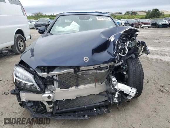 2023 Mercedes-Benz C 300 with VIN W1KWK8DB4PG126089, listed as a Copart auction lot 87676775 with 17,033 mi miles and Non Repairable. Bid and sale history available at DreamBid. Image 5.