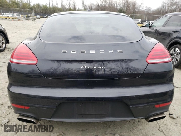 2016 Porsche Panamera 4 with VIN WP0AA2A77GL001213, listed as a Copart auction lot 46805985 with 61,830 mi miles and Salvage Title. Bid and sale history available at DreamBid. Image 6.