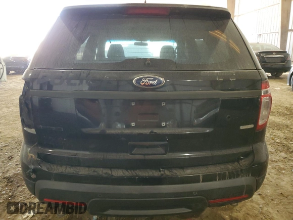 2014 Ford Utility Police Interceptor with VIN 1FM5K8AR5EGB59229, listed as a Copart auction lot 78055074 with 0 mi miles and Clean Title. Bid and sale history available at carsss.com. Image 6.